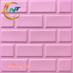 Tấm ốp 3D Hồng