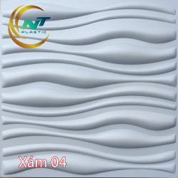 Tấm ốp 3D Xám