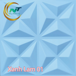 Tấm ốp 3D Xanh